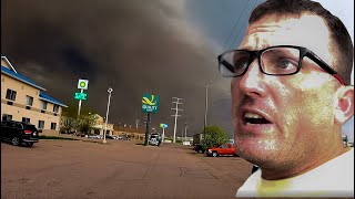 TWIN TORNADOES MADE US RUN FOR COVER!!! Scariest Storm I've ever seen in my life!!! Wealth