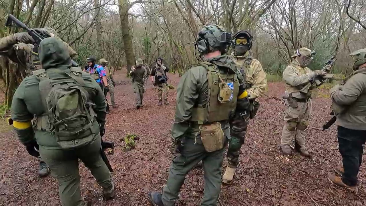 Tower War at Worting Arirsoft Game 1 Part 1 22 02 26