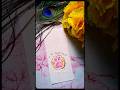 cute bookmark 🤩 #bookmark #art #painting #viral