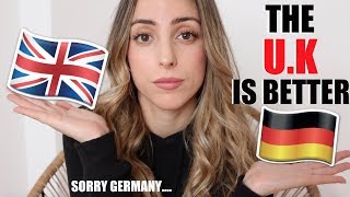 DIFFERENCES BETWEEN GERMANY AND UK | Is the UK better?