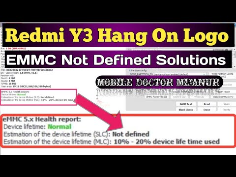 #Emmc_not_defined | Redmi Y3 Hang on logo | fixed by MOBILE DOCTOR MIJANUR