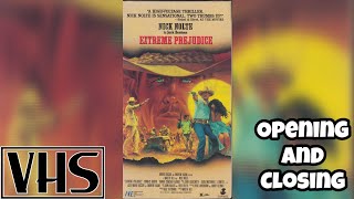 Opening and Closing to Extreme Prejudice (1987) 1990 VHS (Thai Copy)