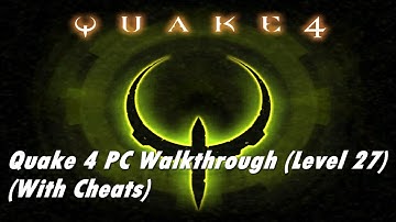 Quake 4 Level 27 - Data Processing Terminal (with cheats)