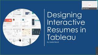VizConnect Designing your interactive resume with Tableau