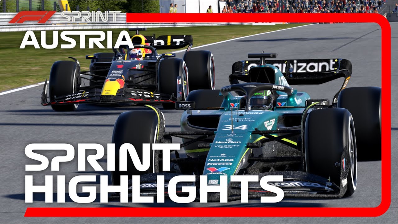 Sprint Race Highlights 2023 Austrian Grand Prix F1 22 Career Mode 