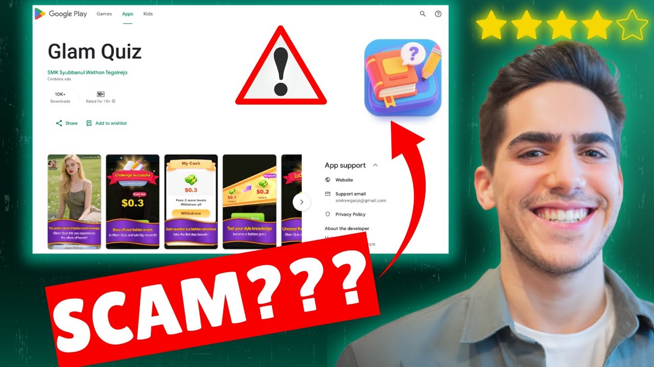 Обзор Glam Quiz 2025: приложение с реальными деньгами или ложные обещания?