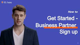 How To: Business Partner Sign Up | It's Here Delivery Management Software screenshot 5