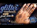 Glitter mehndi😱 | New Mehndi design 2026| Henna tattoo design | Simple mehndi design | HennaShri
