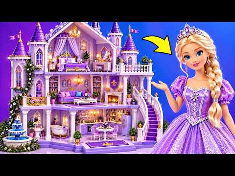 👑✨ We Built a MAGIC Queen's DREAM House! 🏰💖 DIY Fantasy Crafts & More