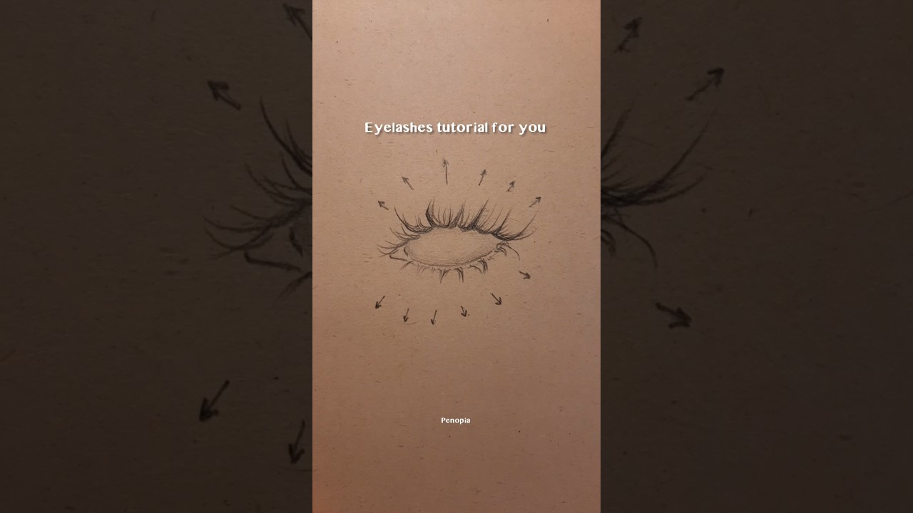 easy eyelashes tutorial ☆! 