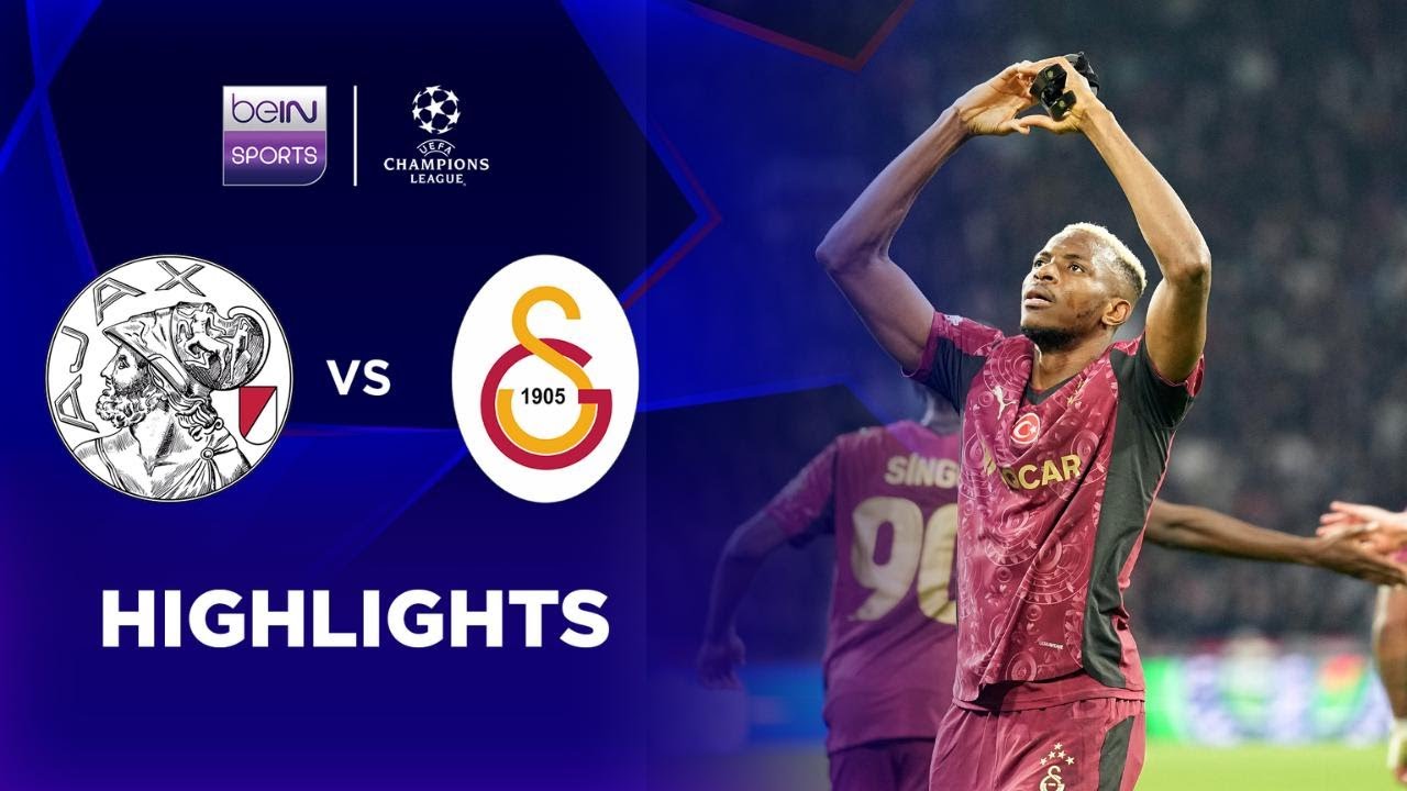 อาแจ็กซ์ 0-3 กาลาตาซาราย | ไฮไลต์ ยูฟ่า แชมเปี้ยนส์ ลีก Champions League 25/26