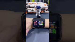 Lokmat Appllp 5 Max Android Watch Phone Square Big Screen Wifi 4G Calls Smarches Dual Camera