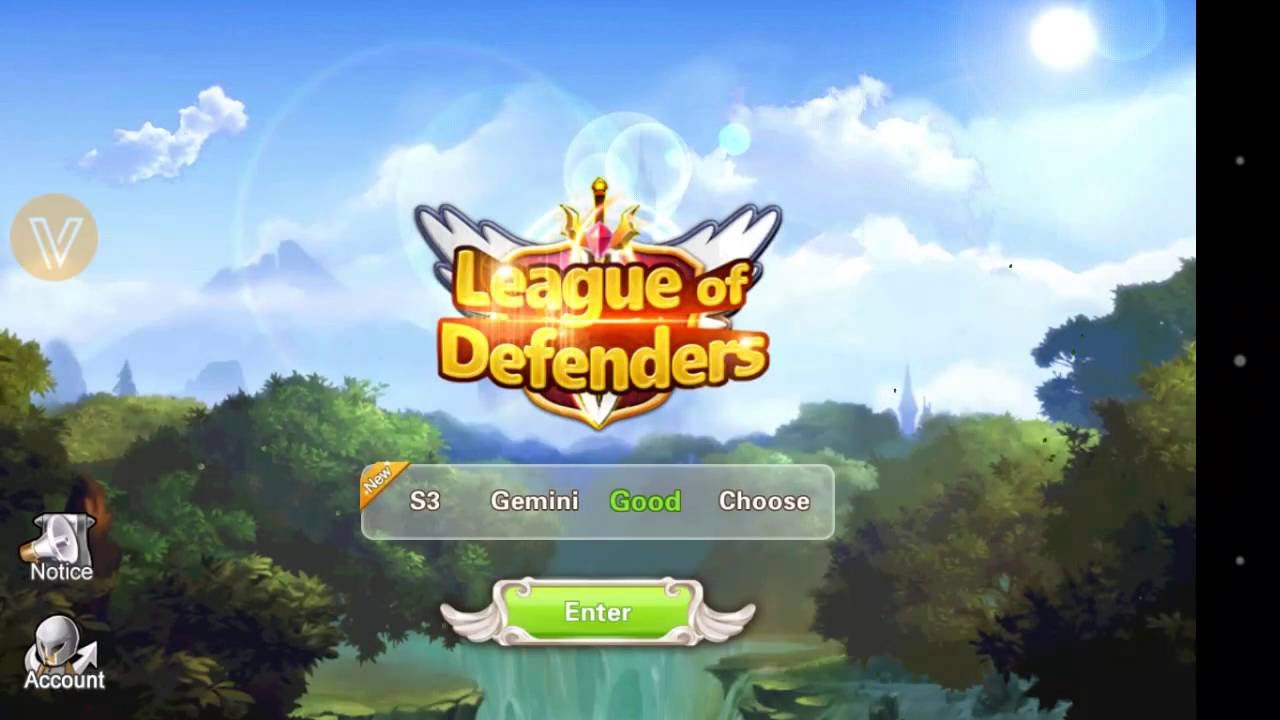 LEAGUE OF DEFENDERS  Gameplay  Android / iOS MMORPG [HD 720p]