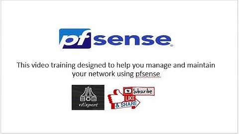 pfsense: training video - I  [Urdu / Hindi]