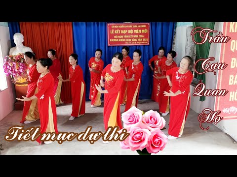 Múa - Trầu cau quan họ. clb người cao tuổi An khoái Múa - Trầu cau quan họ. clb người cao tuổi An khoái