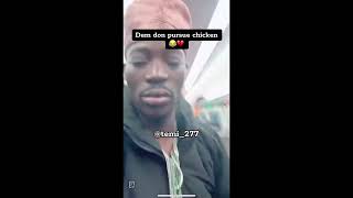 DJ Chicken was removed from the train in the UK. #djchicken #funny #bdex #bdexentertainmenttv