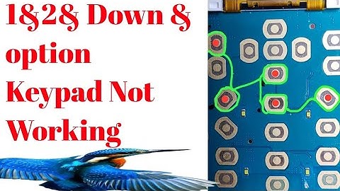 Samsung E1200Y 1 2 menu  Down Key not Working 100% Solution