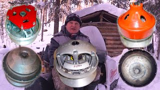 TEST VARIATOR ARCTIC SNOWMOBILE BURAN PUT THE NETWORK UNDER THE ICE