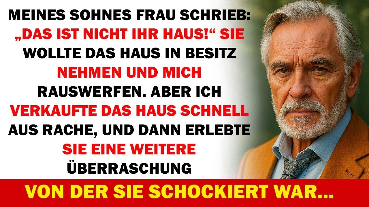 „Es ist nicht dein Haus!“, schrie sie – ich verkaufte es trotzdem und tat das Unfassbare