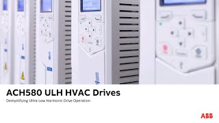 Demystifying Ultra-Low Harmonic Drive Operation with ACH580