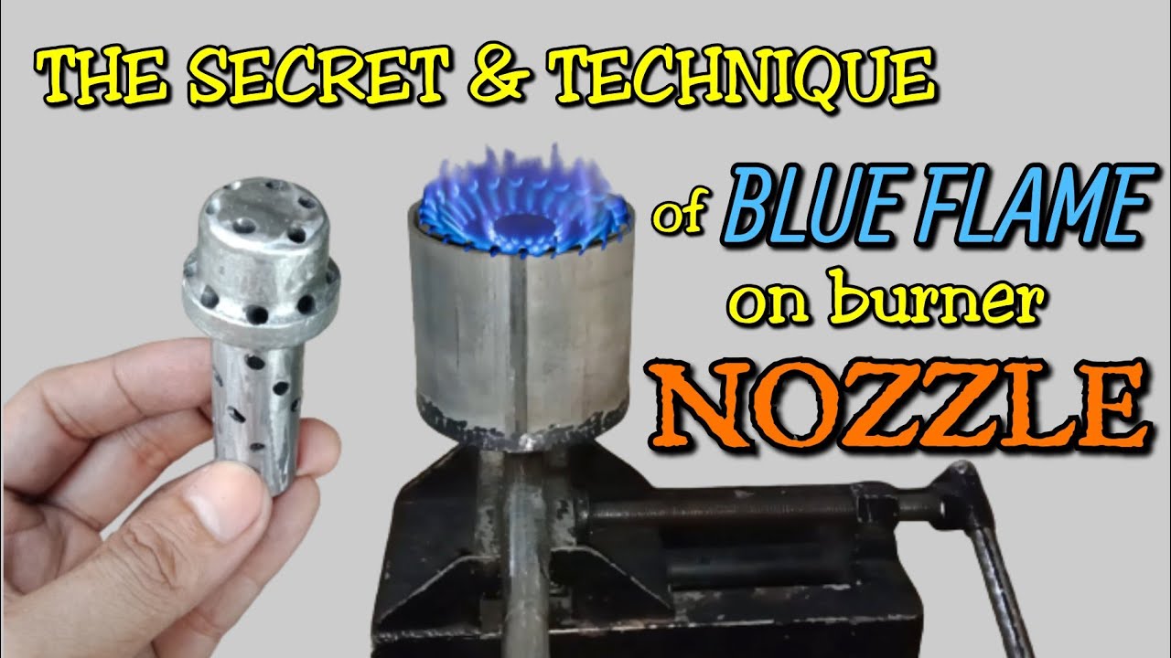 TECHNIQUES OF BLUE FLAME ON WASTE OIL BURNER
