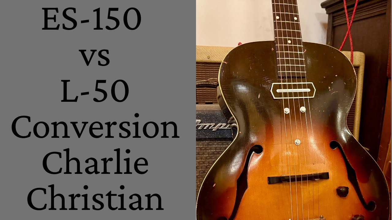 Original 1936 Gibson ES-150 vs 1942 L-50 to ES-150 Conversion
