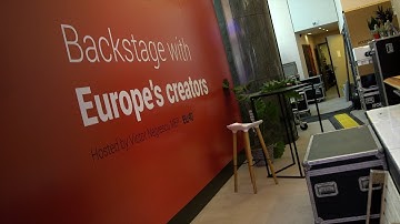 Backstage with Europe