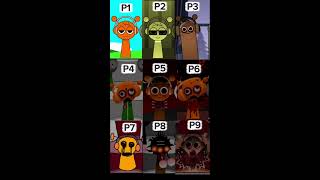 prunki Phases 1–9 FULL Evolution 🎵 | Complete Incredibox Sprunki Journey