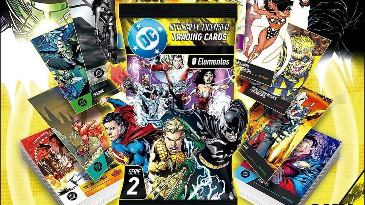 DC TRADING CARDS VOLUMEN 2 EDITORIAL BERLÍN UNBOXING 2 