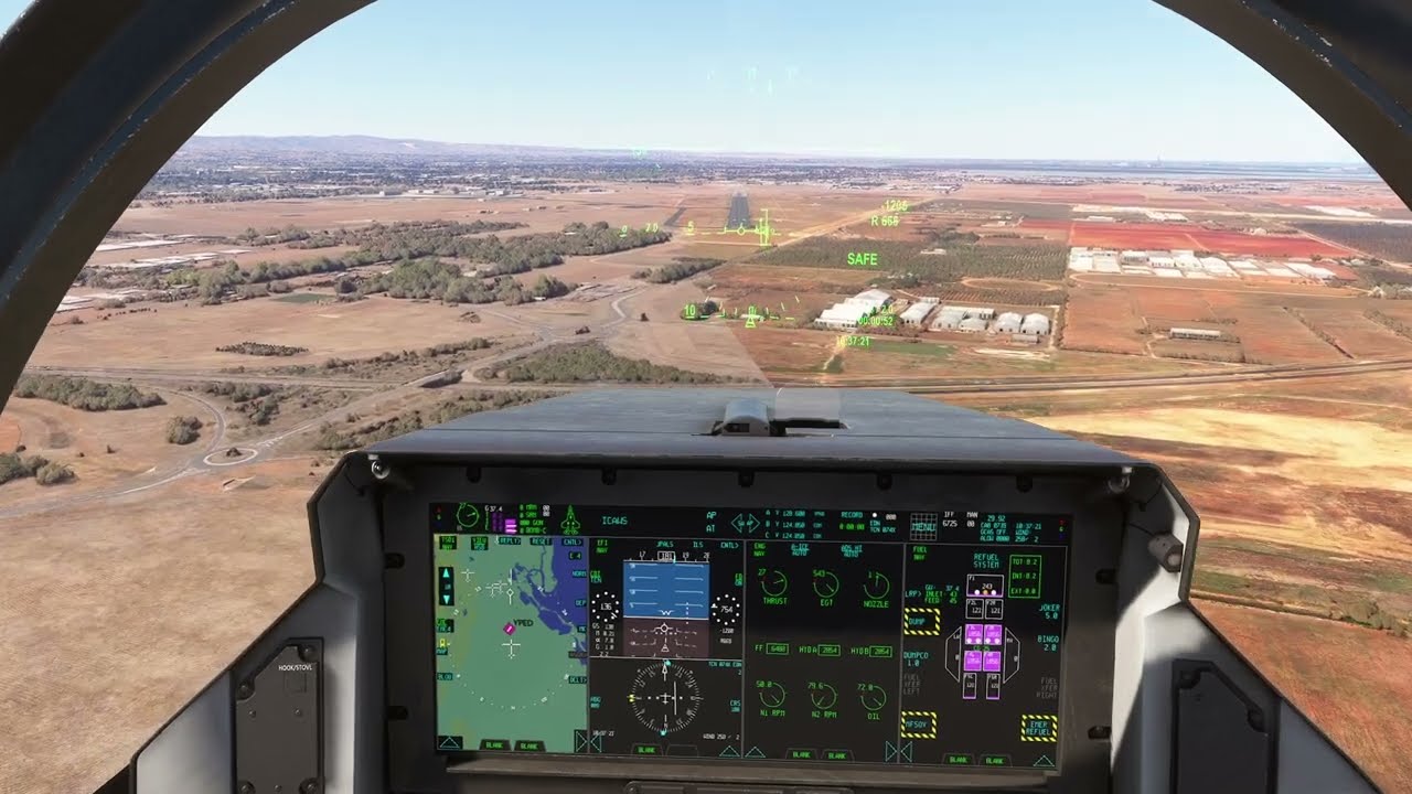 MSFS 2020 Landing the Updated IndiaFoxtEcho F35A RWY18 RAAF Edinburgh SA