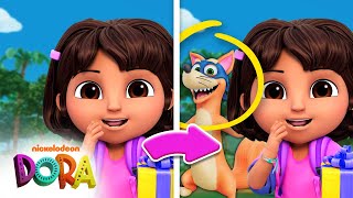 Swiper's Spot the Difference Game w/ Dora! #2 👀 | Dora & Friends screenshot 4