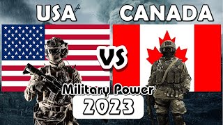 USA vs Canada Military Power Comparison 2023 | Canada vs USA Military Power 2023