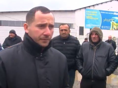 მძღოლების საპროტესტო აქცია ფოთში