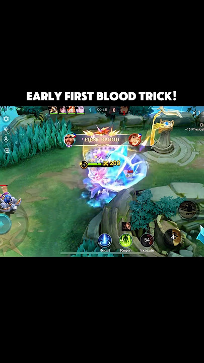 Khaleed Early First Blood Trick! #mobilelegends #mlbb #khaleed