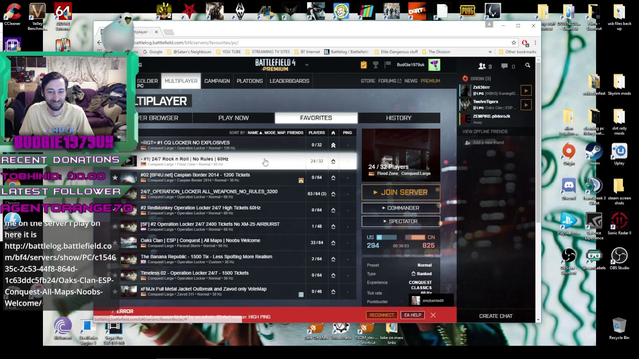 Battlefield 4 - Getting kicked by admins ...again .....