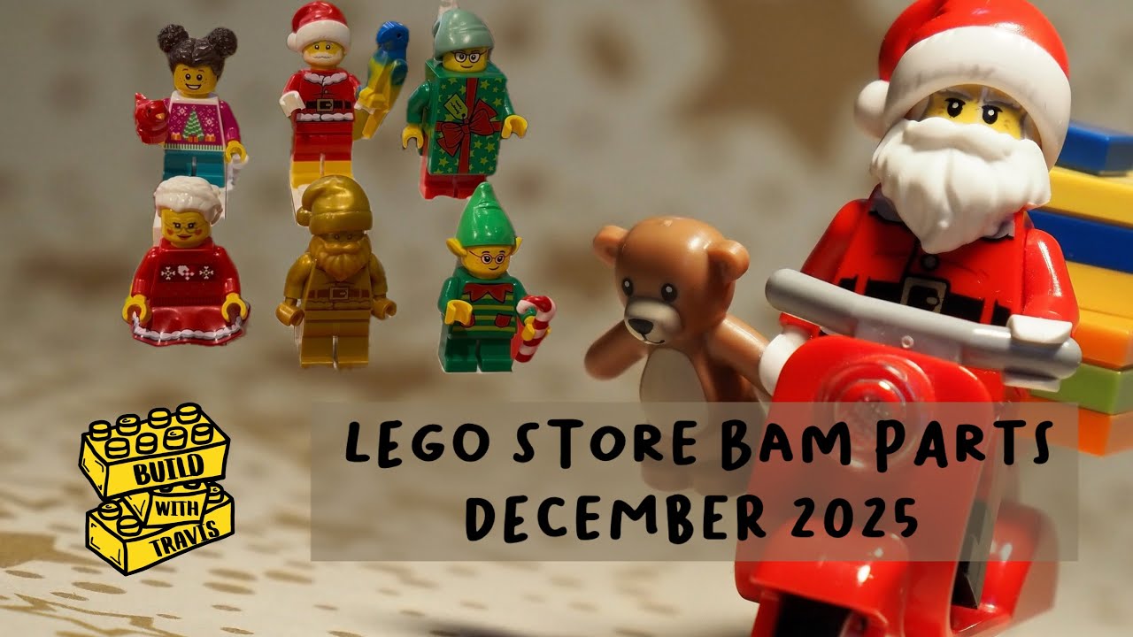 Lego Store Build A Minifigure Parts - December 2025