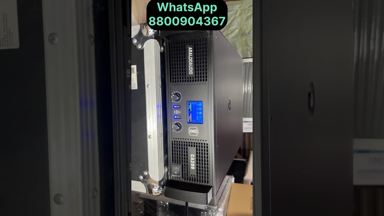 Усилитель CA200 | аудиоусилитель Araldo | Усилитель мощностью 8000 Вт | Цена усилителя