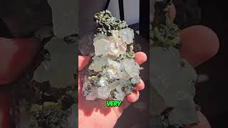 Fairy Forest vs Giant Crystals 🤯 Which Turkish Epidote Wins? #crystals #quartz #gems
