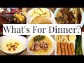 WHAT'S FOR DINNER? EASY AND BUDGET FRIENDLY MEAL IDEAS | Crystal Evans