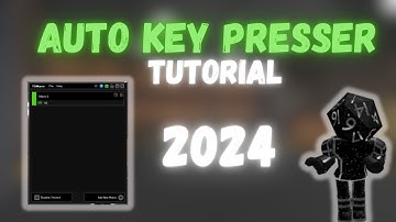 Auto Key Presser 2024 Tutorial! (MM2/Roblox)