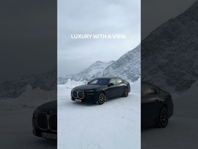 How Did a BMW i7 Get Up Here?! | The #BMW i7.