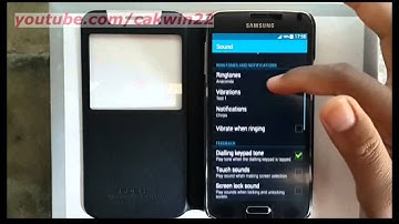 Samsung Galaxy S5 : How to enable touch sounds (Android Phone)