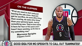 Mo Speights Calls Out LA Clippers - SportsNation