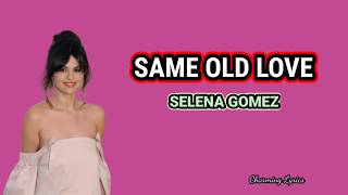 Selena Gomez, Same Old Love (lyrics)