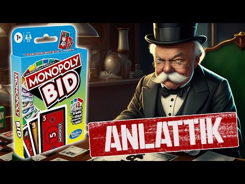 Monopoly Bid Kart Oyunu Nasıl Oynanır? | Türkçe Kutu Oyunu Falan