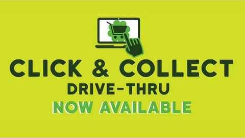 Click & Collect Drive-Thru at Tong Garden Centre