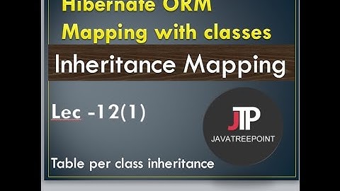 Hibernate tutorial in hindi 12(1) ORM in hibernate (overview)(mapping in hibernate)