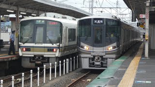 225系L4編成近車出場試運転