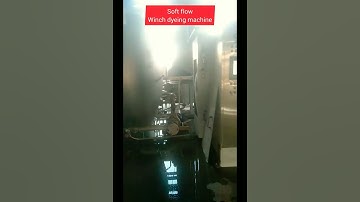 Soft flow winch dyeing Machine||#shorts #textile #fashion #fabric #machine #technology