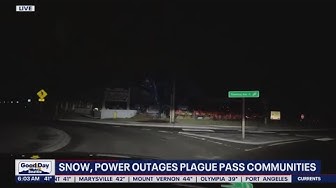 Snow, power outages plague pass communities | FOX 13 Seattle thumbnail